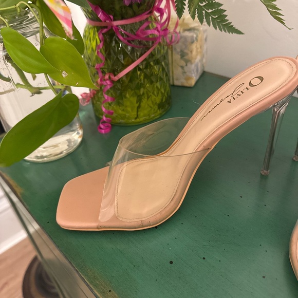 Open Toe Nude Heel women’s size 8 - Picture 4 of 6